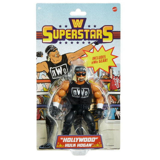 Mattel WWE Wrestling Retro Superstars Hollywood Hulk Hogan Action Figure