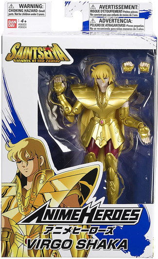 BanDai Anime Heroes KNIGHTS OF THE ZODIAC Virgo Shaka Action Figure