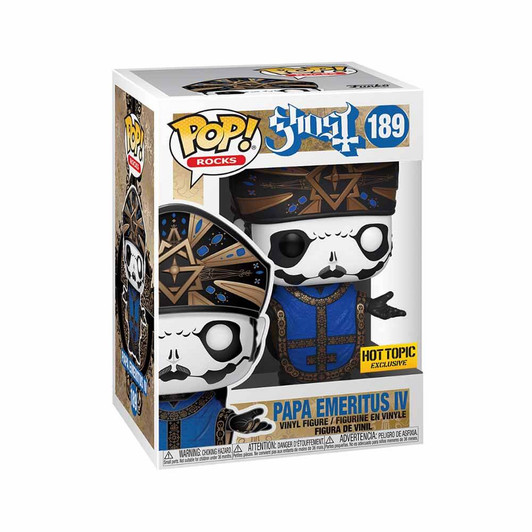 Funko Pop! Rocks: Papa Emeritus IV #189 (Hot Topic)