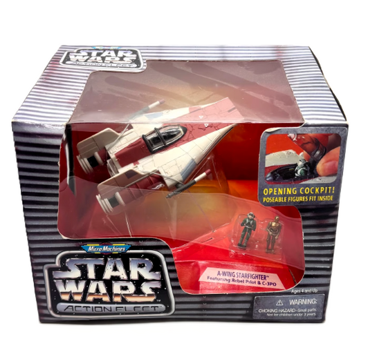 Galoob Star Wars Action Fleet A-Wing Starship