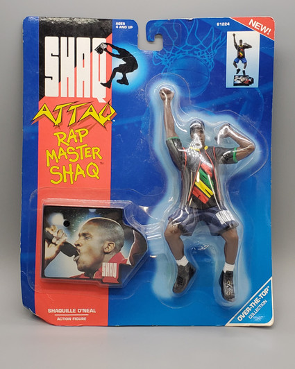 Kenner (1994) SHAQ ATTACK Rap Master Shaq