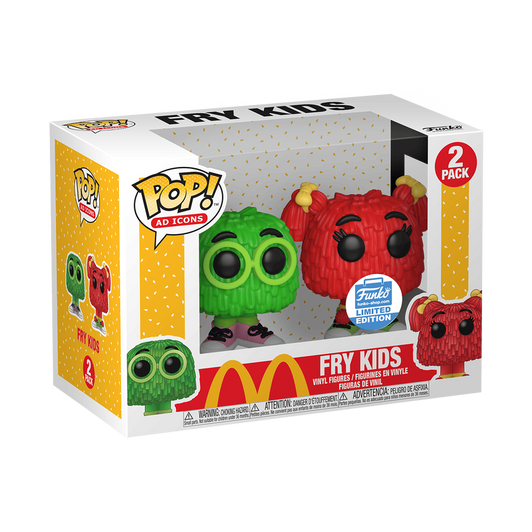 Funko Pop! Ad Icons: McDonald's Fry Kids (Funko Shop Exclusive) 2 Pack