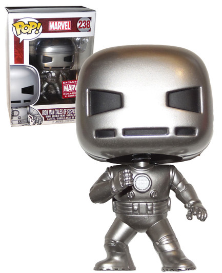 Funko Pop! Marvel: Iron Man (Tales Of Suspense #39) #238 (Collector Corps)