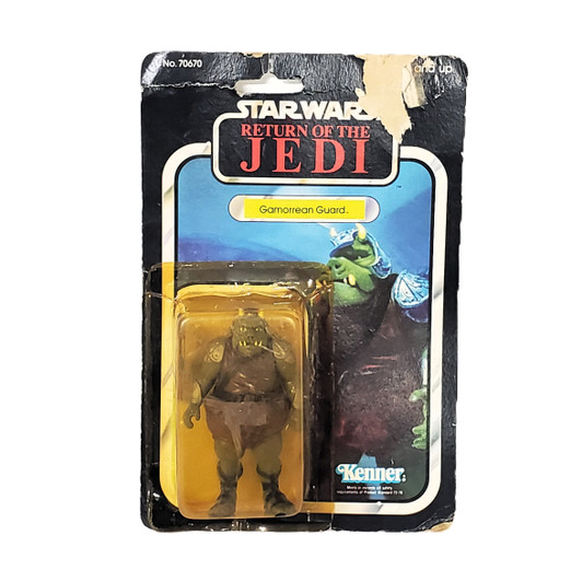 Kenner (1983) Star Wars ROTJ Gamorrean Guard (card damage)