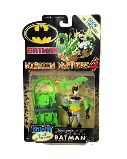 Hasbro (2001) Batman Mission Masters 4 Midnight Hunter Batman Action Figure