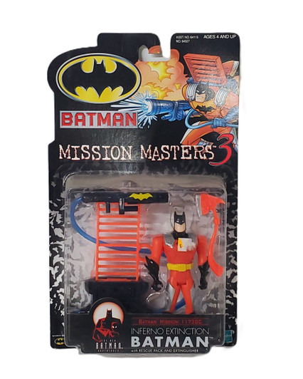 Hasbro (2000) Batman Mission Masters 3 Inferno Extinction Batman Action Figure