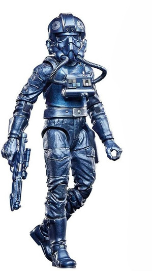 Hasbro Star Wars Black Series Carbonized TIE Pilot 6" action figure (no package)
