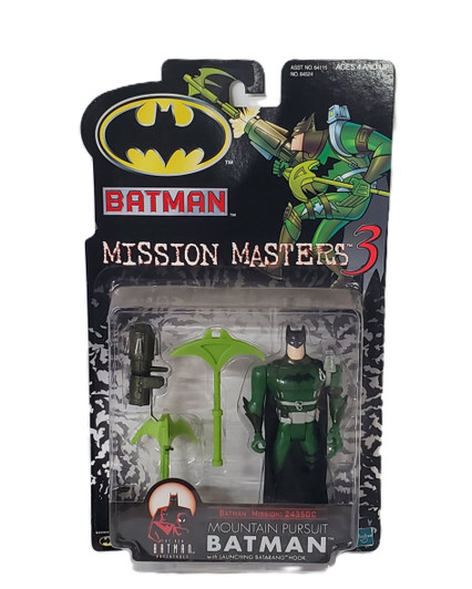 Hasbro (2000) Batman Mission Masters 3 Mountain Pursuit Batman Action Figure