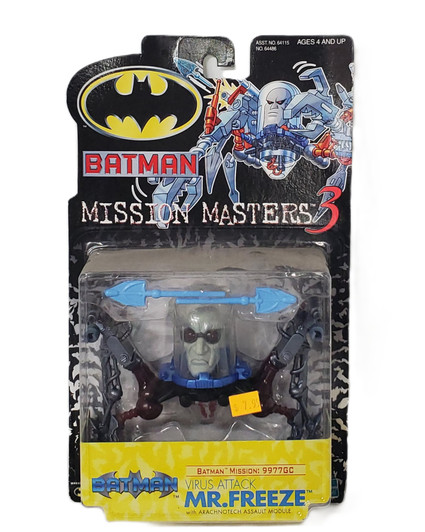 Hasbro (2000) Batman Mission Masters 3 Virus Attack Mr. Freeze Action Figure