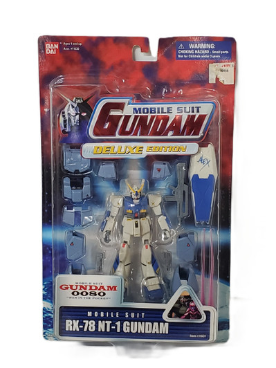 BanDai (2001) Mobile Suit Gundam DELUXE EDITION RX-78 NT-1 Gundam Action Figure