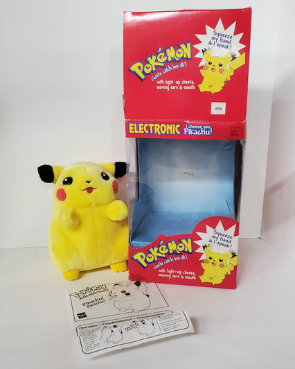Hasbro (1999) Nintendo Pokemon  electronic I Choose You Pikachu!