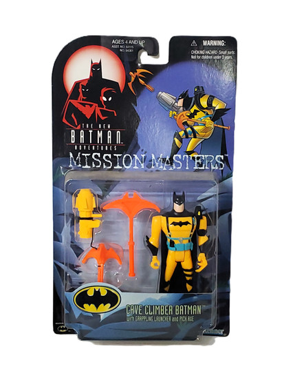Kenner (1998) Batman Mission Masters Cave Climber Batman Action Figure