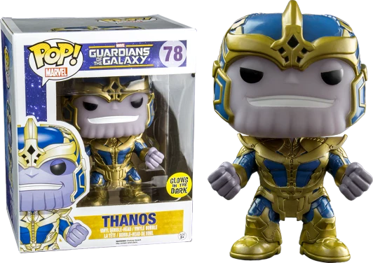 Funko Pop! Marvel: Thanos #78 (GITD Entertainment Earth Exclusive)