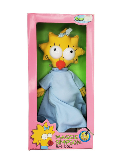 The Simpsons (1990) Maggie Simpson Rag Doll