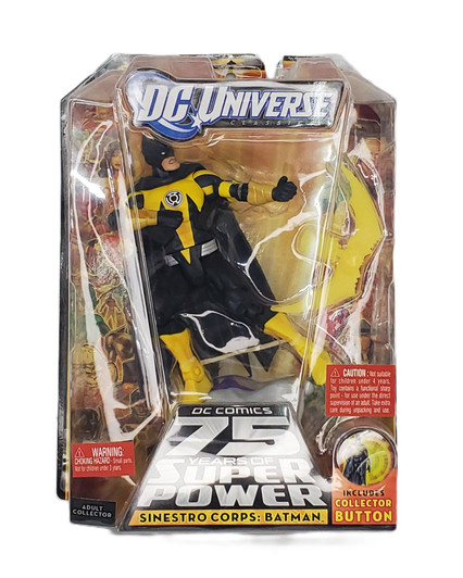 Mattel (2010) DCU Classics Wave 15 Figure 7 Sinestro Corps: Batman Action Figure