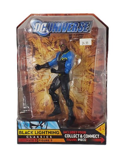 Mattel (2008) DCU Classics Wave 5 Figure 5 Black Lightning Action Figure