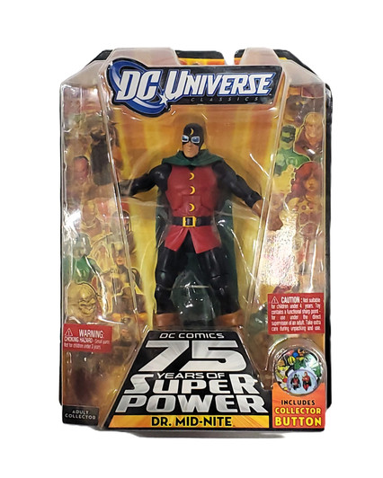 Mattel (2009) DCU Classics Wave 12 Figure 4 Dr. Mid-Nite Action Figure