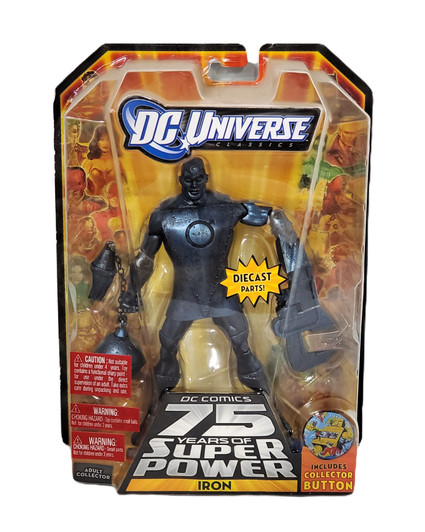 Mattel (2009) DCU Classics Wave 12 Figure 7 Iron Action Figure