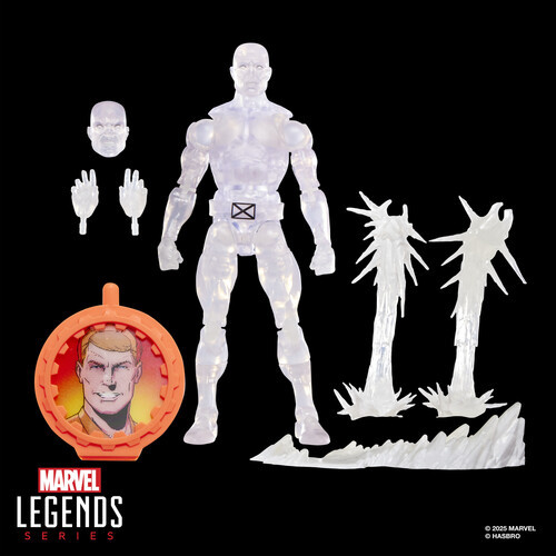 Hasbro Marvel Legends: Secret Wars- Retro - Iceman Action Figure