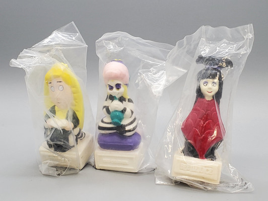 Burger King (1989) Beetlejuice Set of three toys