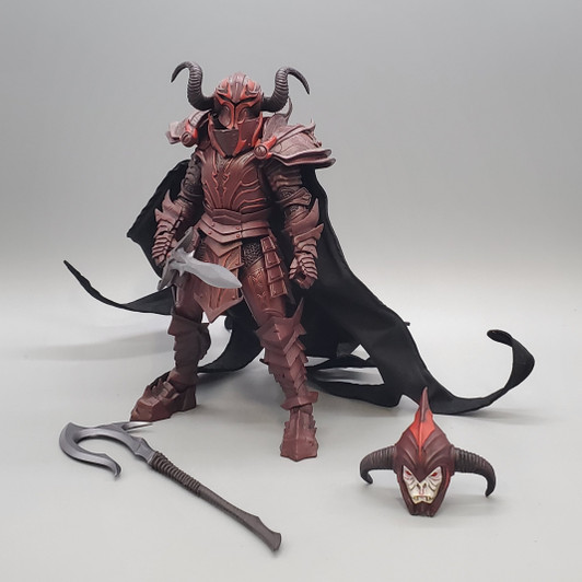 Mythic Legions Vorgus Vermillius Convention exclusive with extra head Action Figure (no package)