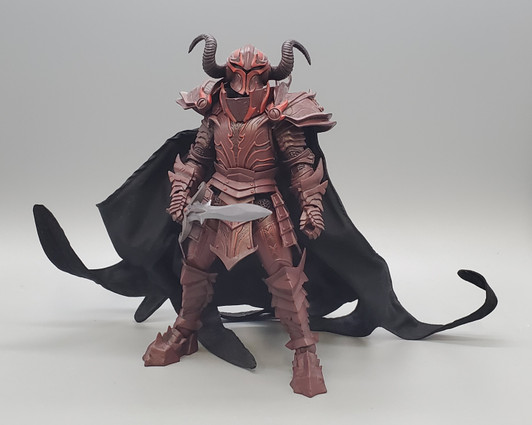 Mythic Legions Vorgus Vermillius Convention exclusive with extra head Action Figure (no package)