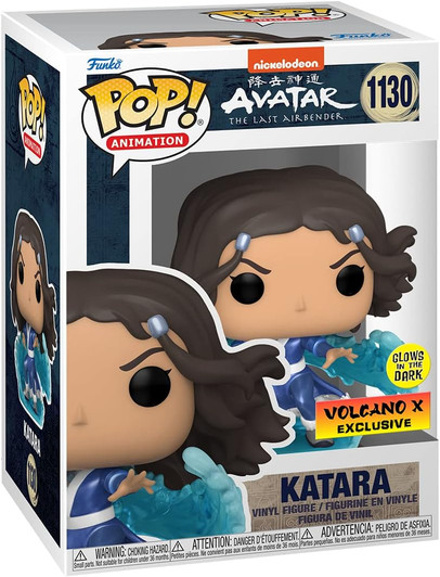 Funko Pop! Animation: Avatar Katara #1130 GITD Volcano X Exclusive