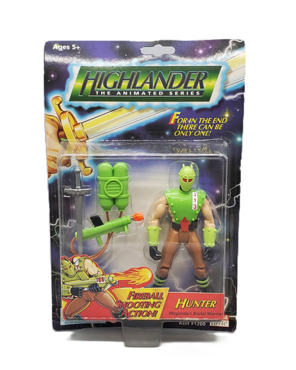 Highlander the Animated Series Hunter action figure