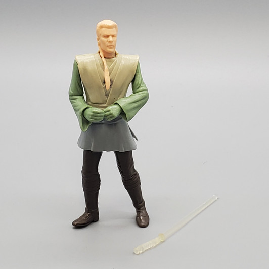 Hasbro (1998) The Phantom Menace Obi-Wan Kenobi Jedi Duel unpainted prototype action figure