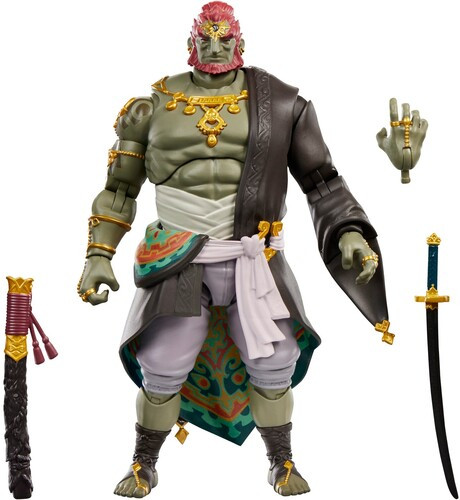 The Legend of Zelda: Tears of the Kingdom - Heroes of Hyrule - Ganondorf 6" Action Figure