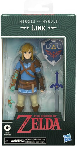 The Legend of Zelda: Tears of the Kingdom - Heroes of Hyrule - Link 6" Action Figure