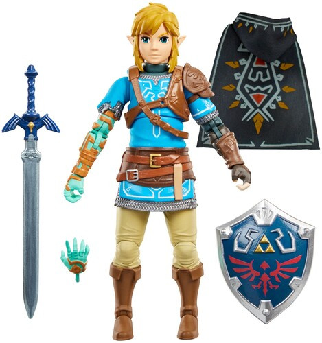 The Legend of Zelda: Tears of the Kingdom - Heroes of Hyrule - Link 6" Action Figure