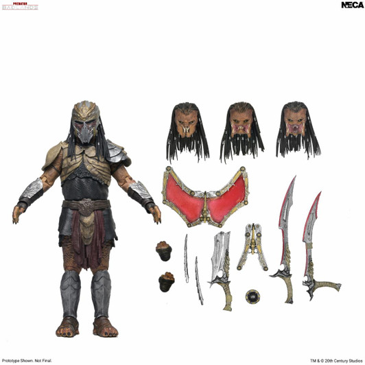 PREDATOR BADLANDS - 7 INCH SCALE ACTION FIGURE - ULTIMATE KWEI (DEK'S BROTHER)