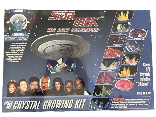 Star Trek TNG (1995) Space Age  Crystal Growing Kit