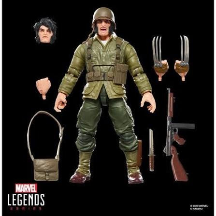 Marvel Legends Wolverine (WWII Logan) 6" action figure BAF Executioner series