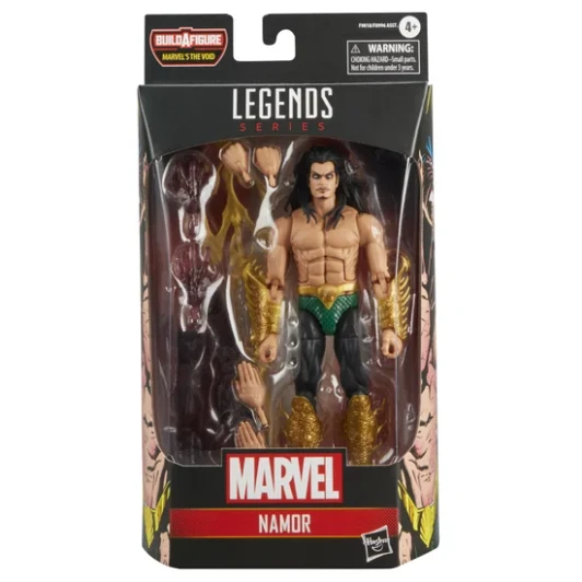 Hasbro Marvel Legends Namor 6" action figurer The Void BAF series