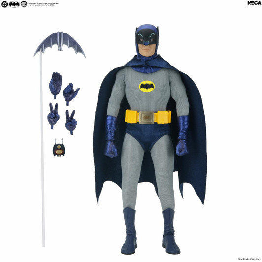 BATMAN (1966 TV SHOW) - BATMAN 8 INCH CLOTHED ACTION FIGURE