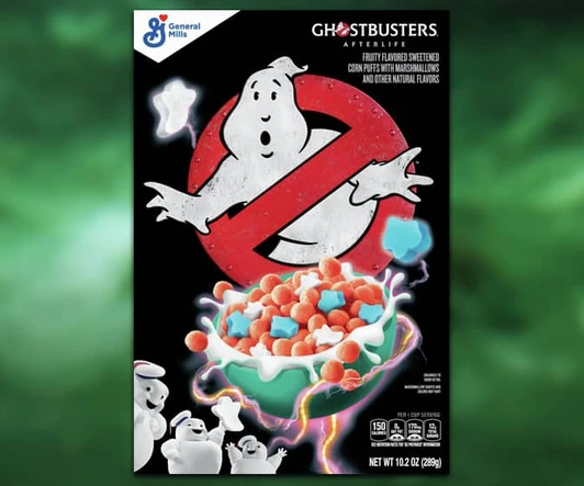 General Mills  Ghostbusters Afterlife cereal