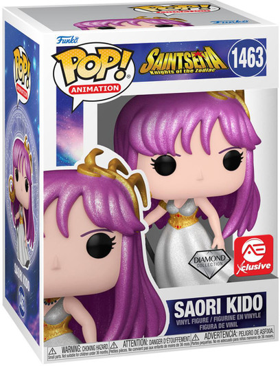 Funko Pop! Animation: Saint Seiya Saori Kido #1463 (Diamond Collection AE Exclusive)