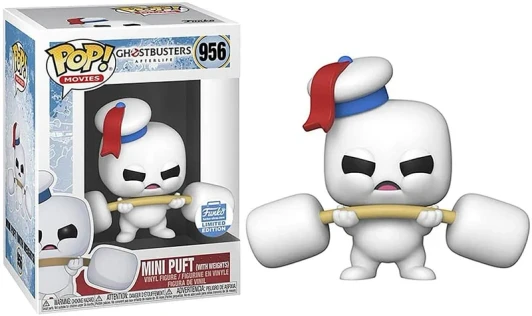 Funko Pop! Movies: Ghostbusters Afterlife Mini Puft (With Weights)
