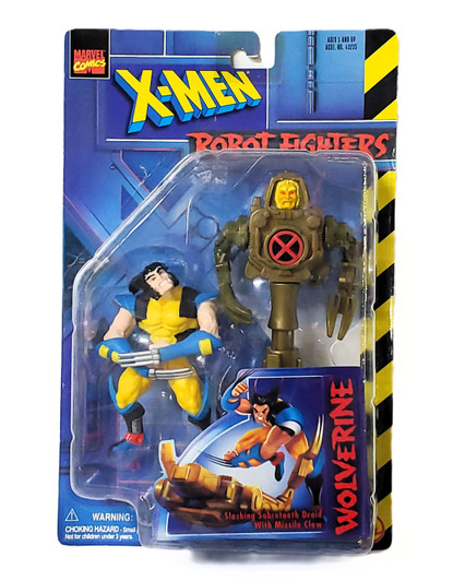 ToyBiz (1997) X-Men Robot Fighters Wolverine Action Figure