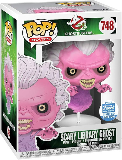 Funko Pop! Movies: Ghostbusters Scary Library Ghost Funko Shop Limited Edition #748