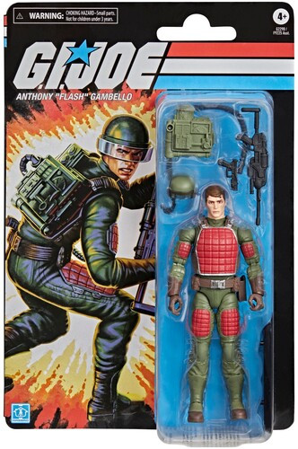 G.I. Joe - Classified Series: Retro Cardback - Anthony "Flash" Gambello 6" Action Figure