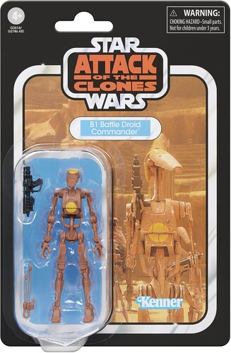 Star Wars: Attack of the Clones - Vintage Collection - B1 Battle Droid Commander 3.75" Action Figure