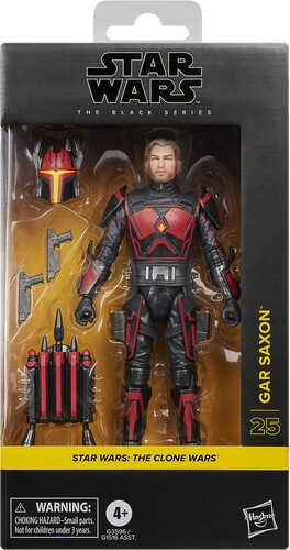 Star Wars: The Clone Wars - Black Series - Gar Saxon 6" Action Figure