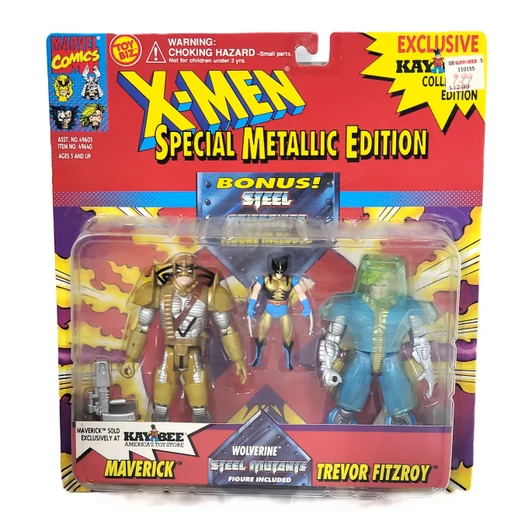 ToyBiz (1994) X-Men Special Metallic Edition Maverick & Trevor Fitzroy Action Figure