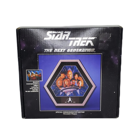 Star Trek The Next Generation Special Commemorative Edition Porcelain Plaque