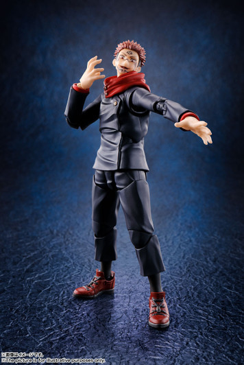 S.H. Figuarts Jujutsu Kaisen Yuji Itadori Action Figure