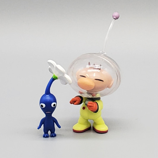 Jakks (2015) Pikmin Captain Olimar 2.5" Inch World of Nintendo Series figure (no package)
