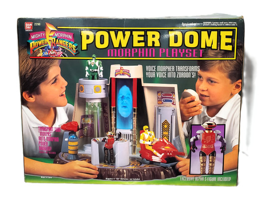 BanDai (1994) Mighty Morphin Power Rangers Power Dome Morphin Playset